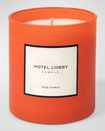 Hotel Lobby Candle Hotel Lobby Positano Candle, 275g In Red