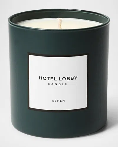 Hotel Lobby Candle X Hotel Jerome Aspen Candle, 9.75 Oz. In Black