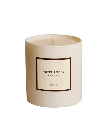 Hotel Lobby Miami Candle In Neutral