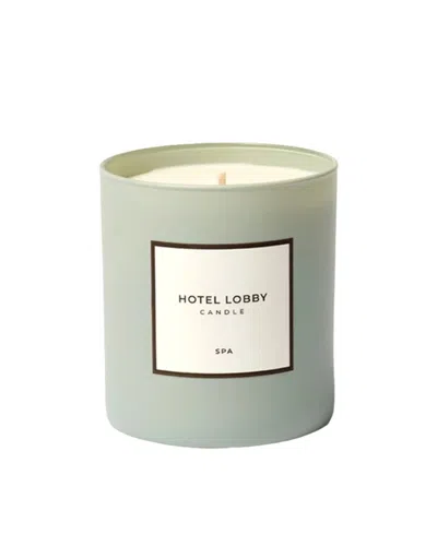 Hotel Lobby Spa Candle In Green