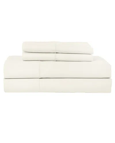 Hotel Luxury Concepts 500tc Solid Sateen 4pc Sheet Set In Neutral