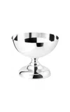 Hôtel Silver Vintage Large Footed Sorbet Bowl In Silver