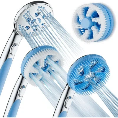 Hotelspa Aquassage By Aquacare Handheld Shower Head 2.5 Gpm Gpm In Chrome