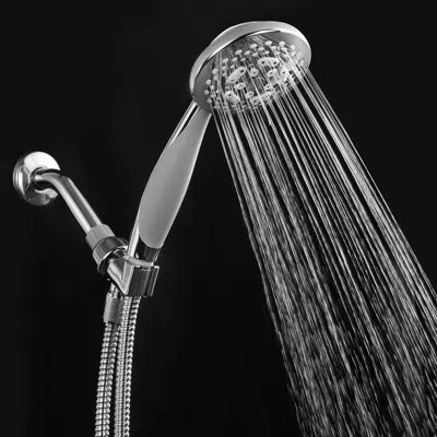 Hotelspa Designer Multi Function Handheld Shower Head With Self-cleaning In Chrome
