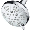Hotelspa Giant High Pressure Multi Function Adjustable Shower Head In Chrome
