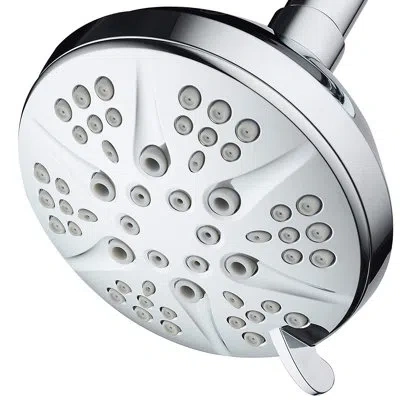 Hotelspa Giant High Pressure Multi Function Adjustable Shower Head In Chrome