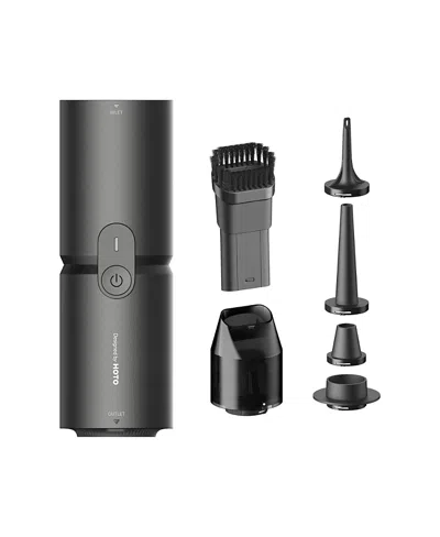 Hoto Compressed Air Capsule 4-in-1 Electric Air Duster & Handheld Vacuum In Black