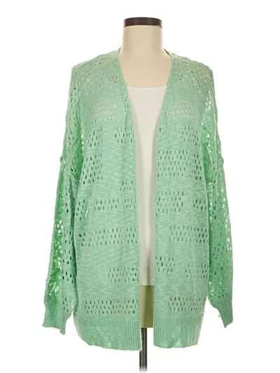 Pre-owned Hotouch Cardigan Sweater In Green