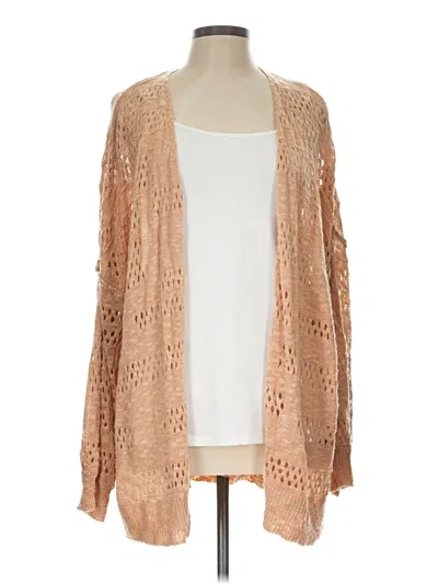 Pre-owned Hotouch Cardigan Sweater In Tan