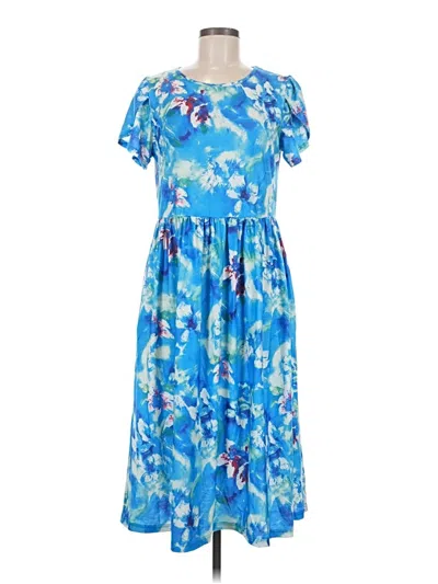 Pre-owned Hotouch Casual Dress In Blue