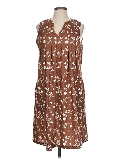 Pre-owned Hotouch Casual Dress In Brown
