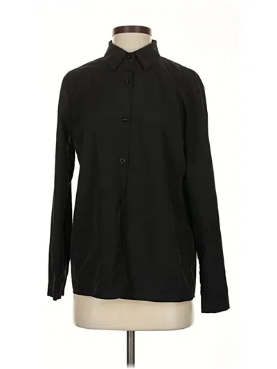 Pre-owned Hotouch Long Sleeve Blouse In Black