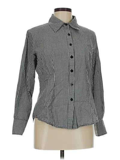 Pre-owned Hotouch Long Sleeve Button Down Shirt In Black