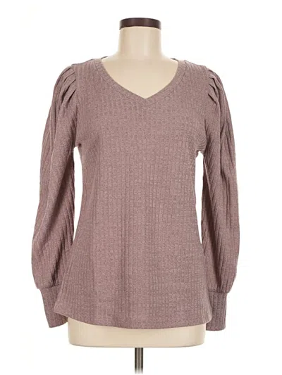 Pre-owned Hotouch Pullover Sweater In Brown