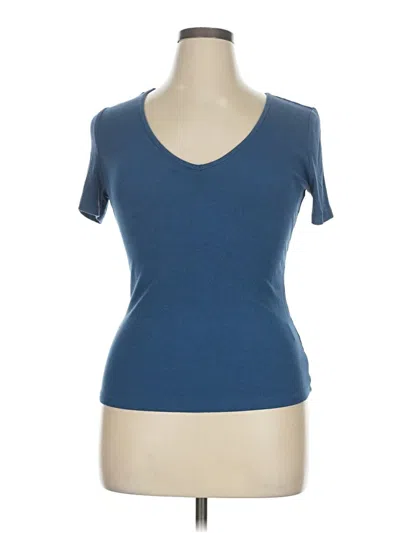 Pre-owned Hotouch Short Sleeve T-shirt In Blue