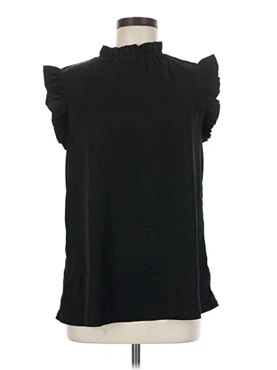 Pre-owned Hotouch Sleeveless Blouse In Black