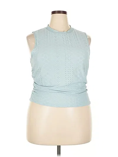 Pre-owned Hotouch Sleeveless Blouse In Blue