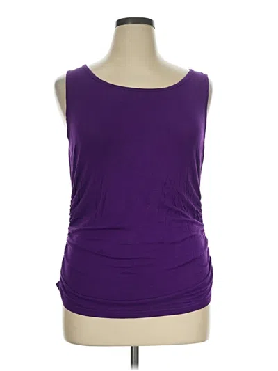 Pre-owned Hotouch Sleeveless T-shirt In Purple