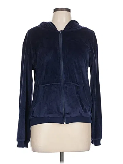 Pre-owned Hotouch Zip Up Hoodie In Blue