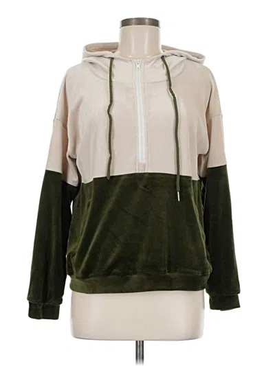 Pre-owned Hotouch Zip Up Hoodie In Green