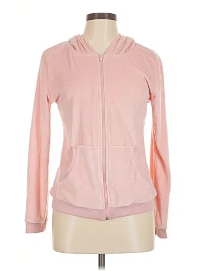 Pre-owned Hotouch Zip Up Hoodie In Pink