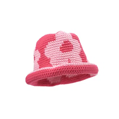 Hotpot Variety Women's Pink Flower Bucket Hat