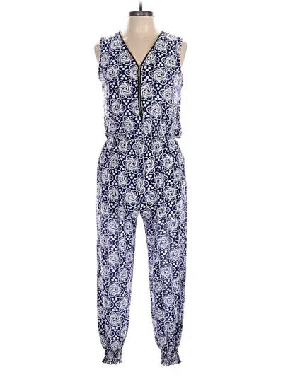 Hots-wing Jumpsuit In Blue