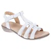 Hotter Women's Sol Sandals In White