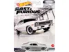 Hotwheels 1970 Chevrolet Nova Ss Silver Metallic With Black Stripes "fast & Furious" Series Diecast Model Car