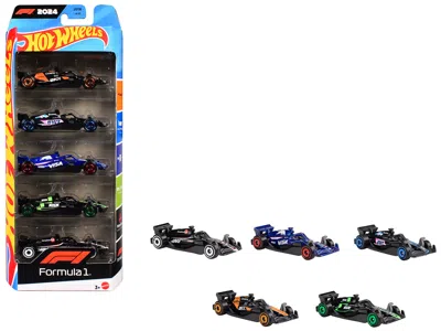 Hotwheels 2024 Formula 1 World Championship 5 Piece Set Diecast Model Cars By Hot Wheels