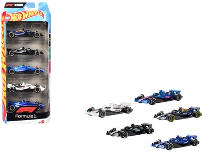 Hotwheels 2025 Formula 1 World Championship 5 Piece Set Diecast Model Cars By Hot Wheels
