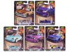 Hotwheels Boulevard 101-105 5 Piece Set "premium" 2024 Series Diecast Model Cars By Hot Wheels