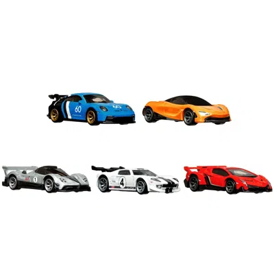 Hotwheels Culture Series Speed Machines Diecast Model Car Set - 5 Piece
