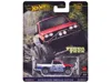 Hotwheels Datsun King Cab Baja Custom Pickup Truck #720 White And Blue With Red Hood "terra Trek" Series Dieca In Multi