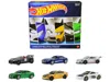 Hotwheels European Theme 6 Piece Set Diecast Model Cars By Hot Wheels