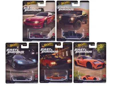 Hotwheels Fast & Furious 2025 5 Piece Set L Model Cars By Hot Wheels In Multi