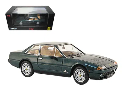 Hotwheels Ferrari 412 Green Limited Edition Elite 1/43 Diecast Model Car By Hot Wheels