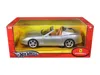Hotwheels Ferrari Super America Diecast Model Silver 1/18 Diecast Model Car By Hot Wheels