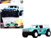 Hotwheels Ford Bronco R #20 Turquoise With White Top "american Scene" "car Culture" Series Diecast Model Car B