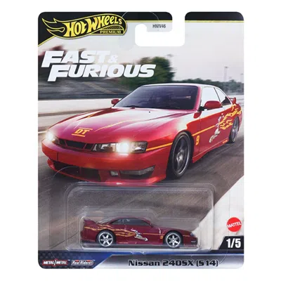 Hotwheels Hot Wheels Fast & Furious 9 1:64 Die Cast Nissan 240sx (s14) Red In Multi