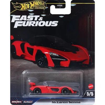 Hotwheels Hot Wheels Fast & Furious X 1:64 Die Cast Mclaren Senna Red In Multi
