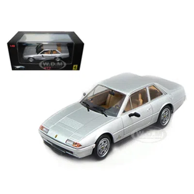 Hotwheels Hot Wheels Ferrari 412 Silver Limited Edition Elite 1-43 Diecast Model Car