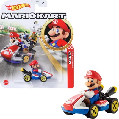 Hotwheels Hot Wheels Mario Kart Replica Diecast Mario Red In Multi