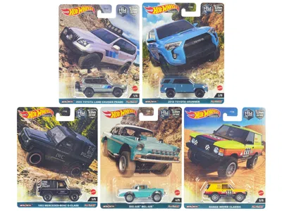 Hotwheels Hw Off Road 5 Piece Set "car Culture" Series Diecast Model Cars By Hot Wheels