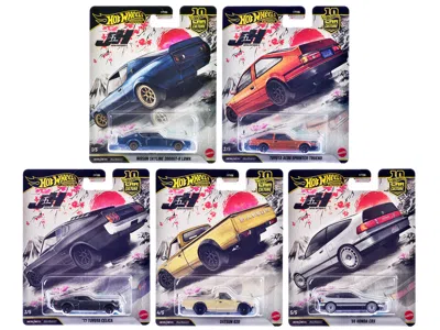 Hotwheels Japan Historics 5 5 Piece Set "car Culture 10th Anniversary" 2025 Series P Diecast Model Cars By Hot In Multi