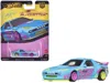 Hotwheels Mazda Rx7 Fc Pandem Blue With Graphics "silhouettes" Series Diecast Model Car By Hot Wheels In Blue
