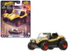 Hotwheels Meyer Manx Dune Buggy #1 Gold Metallic With White Top "boulevard" Series Diecast Model Car By Hot Wh In Yellow