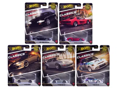 Hotwheels Modern Classics 5 Piece Set "car Culture 10th Anniversary" 2026 Series S Diecast Model Cars By Hot W