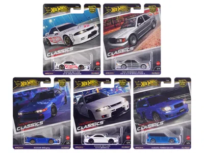 Hotwheels Modern Classics 5 Piece Set "car Culture" 2024 Series E Diecast Model Cars By Hot Wheels In Multi