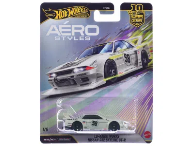 Hotwheels Nissan Skyline Gt-r (r32) Lb-kaido Works Rhd (right Hand Drive) #58 White With Gray Stripes "aero St